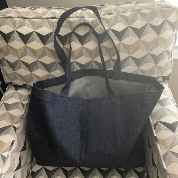 A.P.C.Daniela Denim Shopping Tote Bag New! - Picture 2 of 12